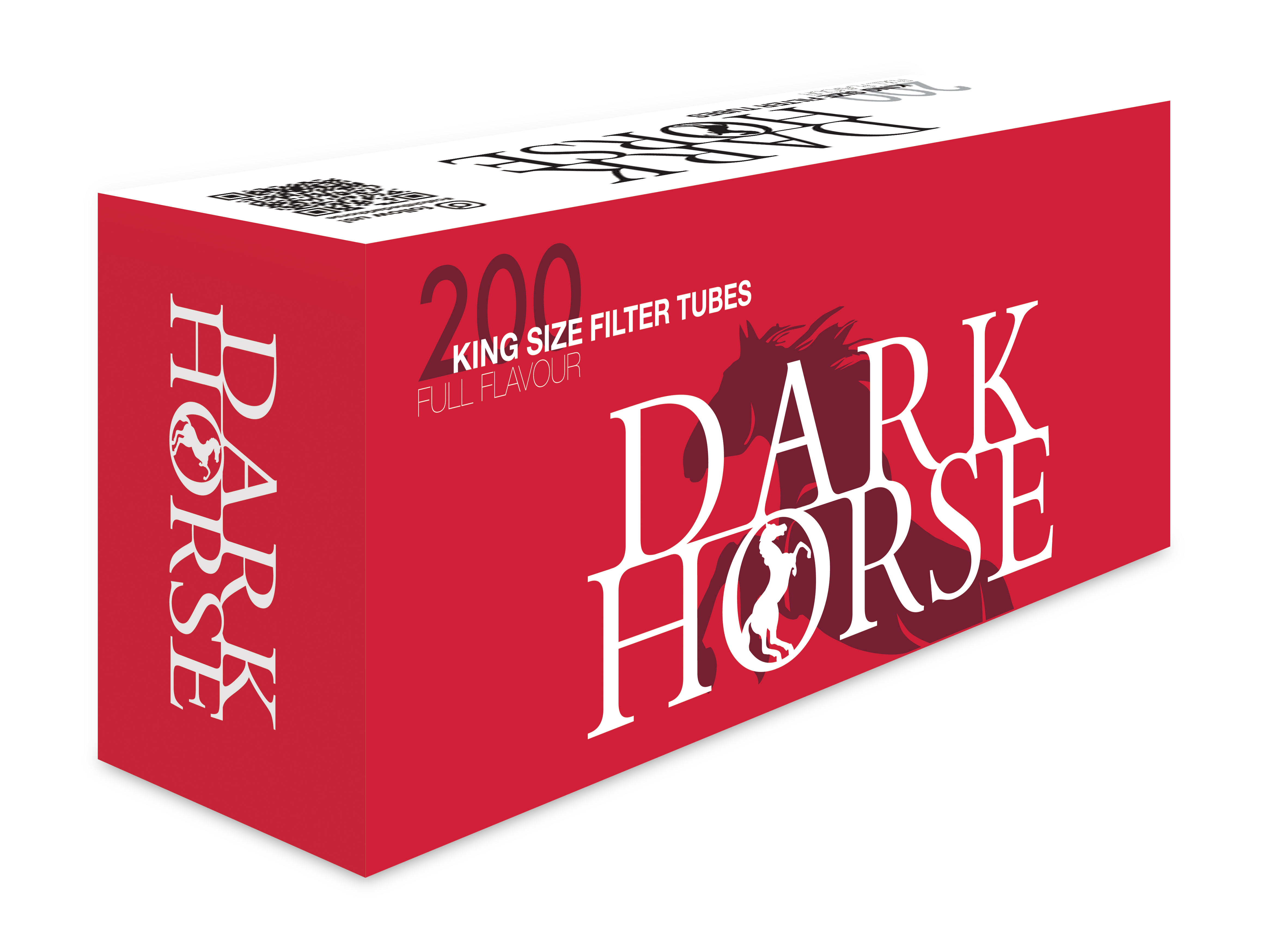 Dark Horse Zigarettenhülsen "Full Flavour" 50Boxen je 200Hülsen