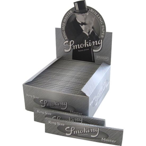 Smoking King Size "Silver" 50Hefte je 33Zigarettenpapier