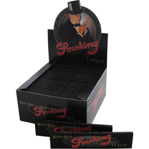 Smoking King Size "Black" 50Hefte je 33Zigarettenpapier