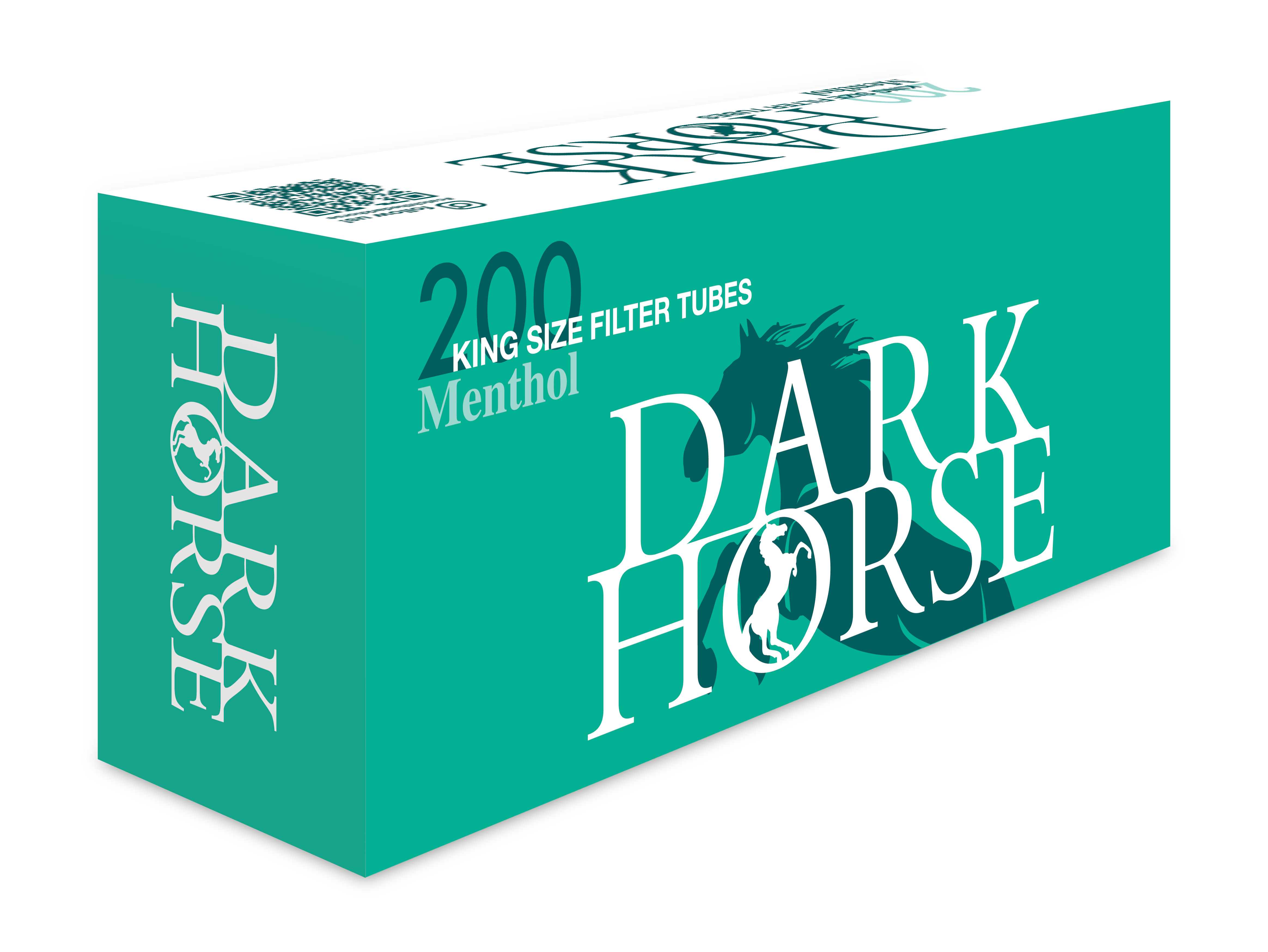 Dark Horse Zigarettenhülsen "Menthol" 50Boxen je 200Hülsen