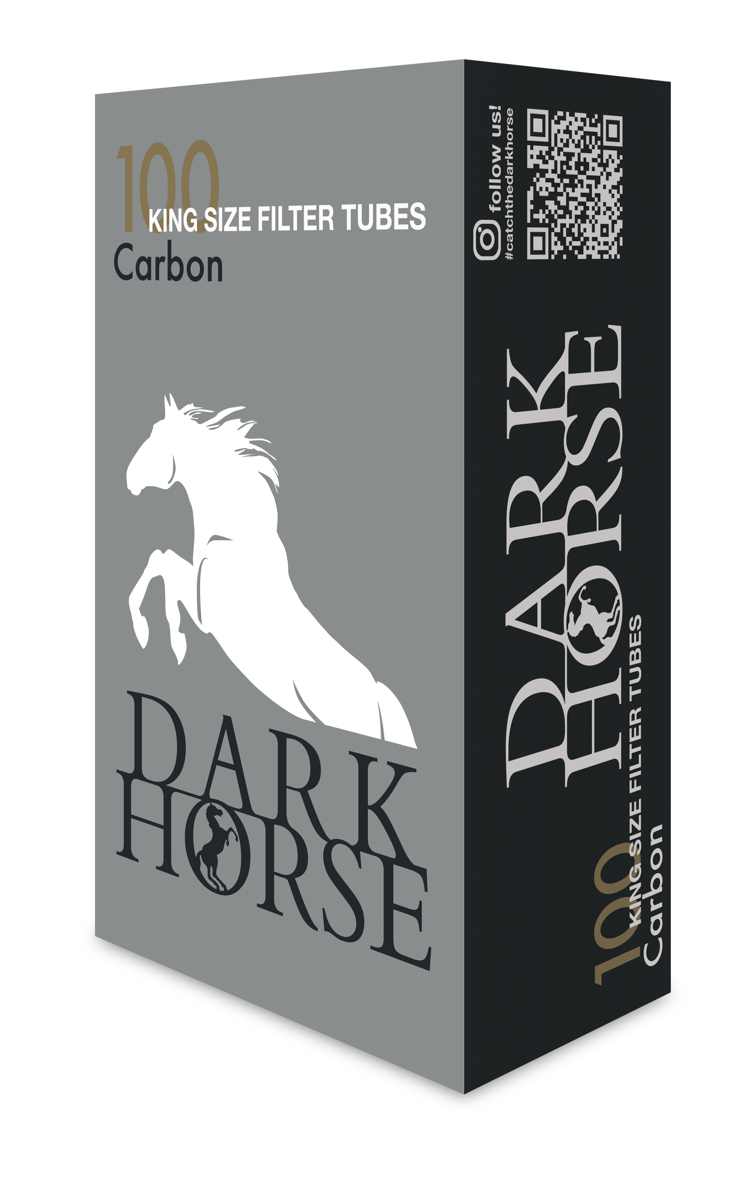 Dark Horse Zigarettenhülsen "Carbon" 50Boxen je 100Hülsen