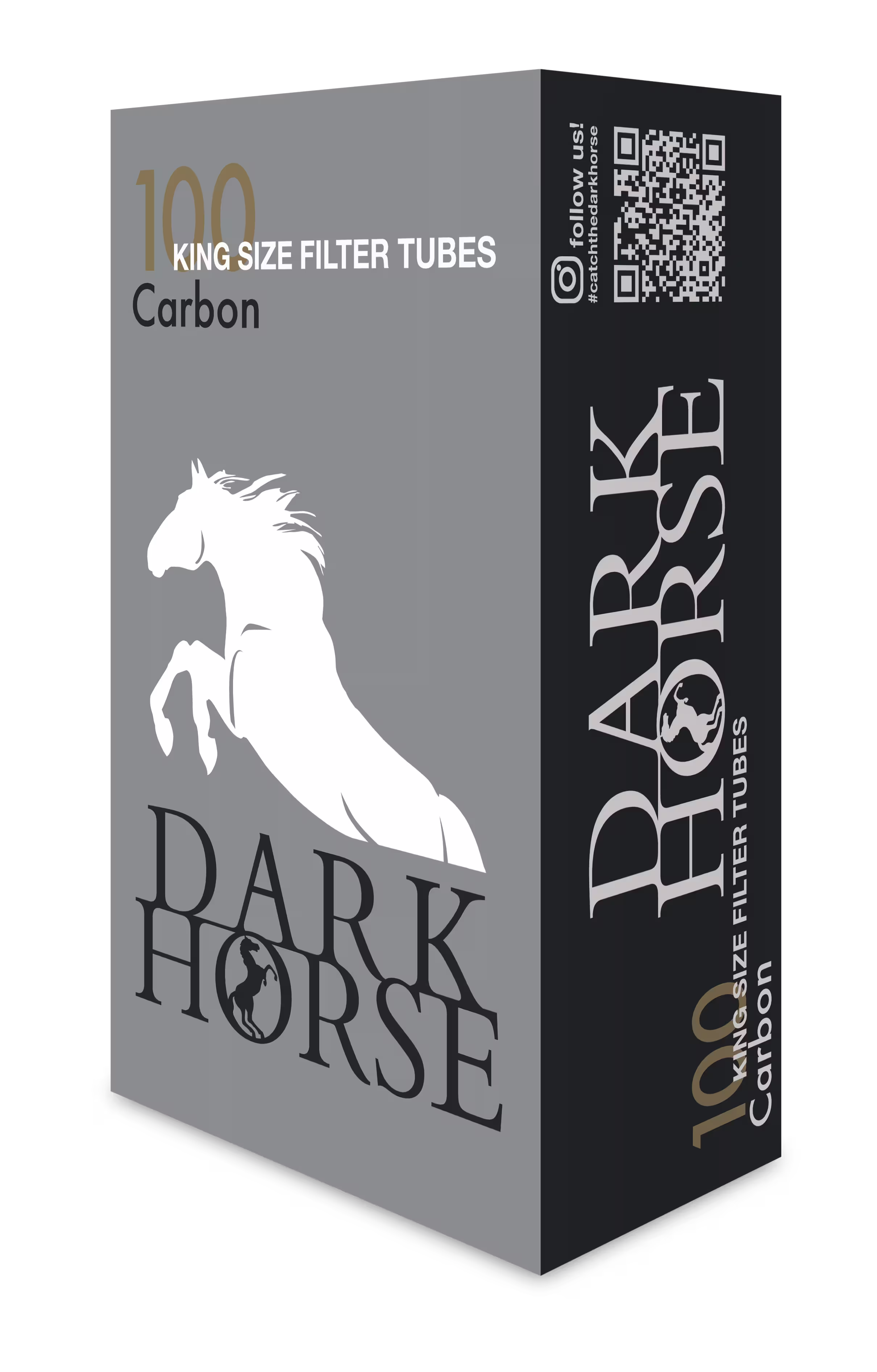 Dark Horse Zigarettenhülsen "Carbon" 50Boxen je 100Hülsen
