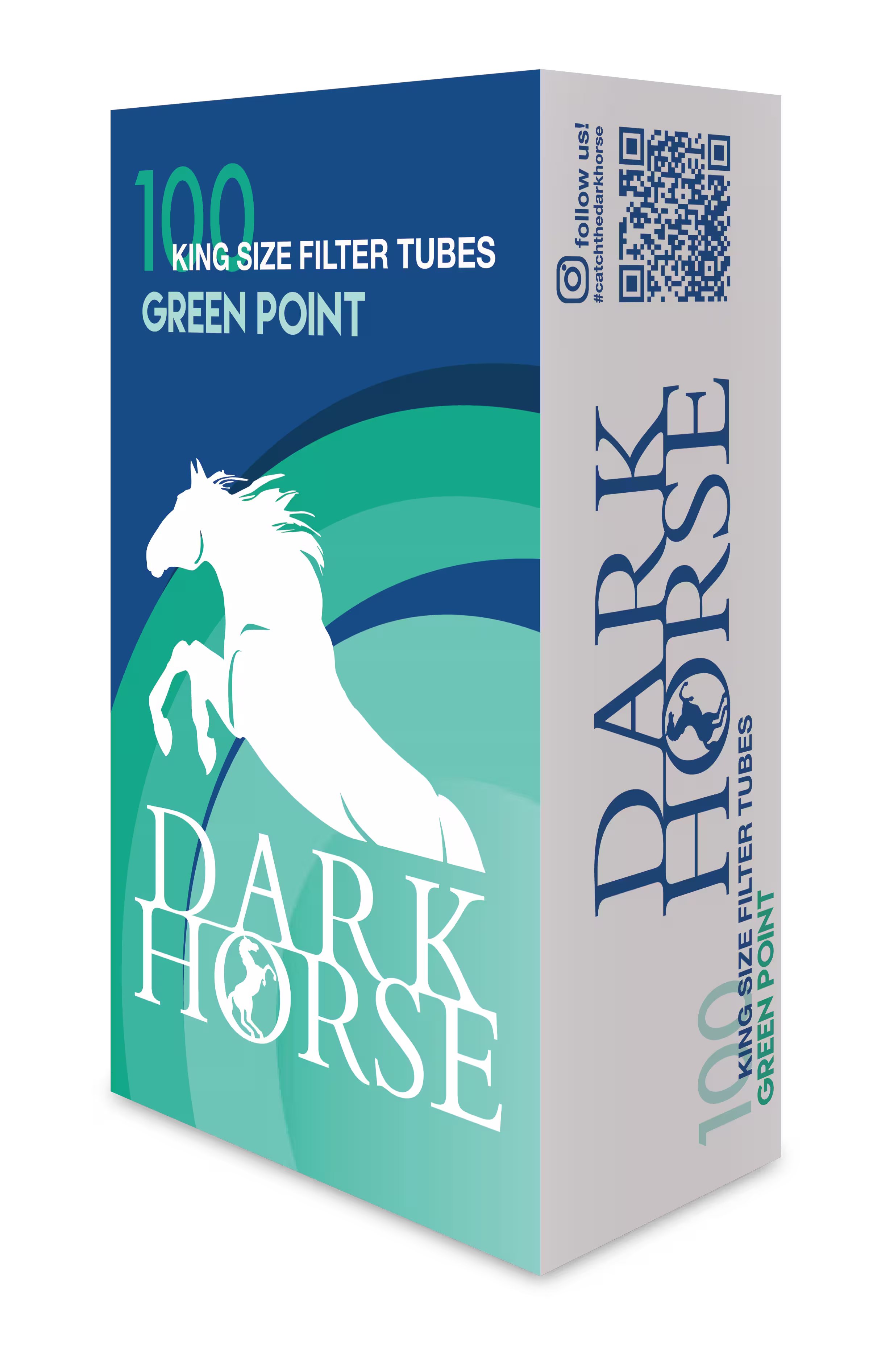 Dark Horse Zigarettenhülsen "Green Point" 50Boxen je 100Hülsen